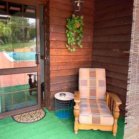 Poolside Wooden House Vila Mocarria Exterior foto